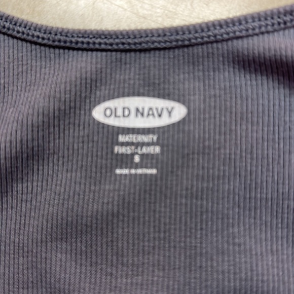 Old Navy First Layer Maternity Ribbed Cotton Blend Tank Size S - Picture 5 of 5